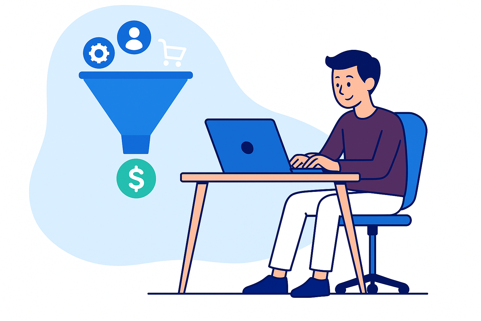 importancia embudo venta